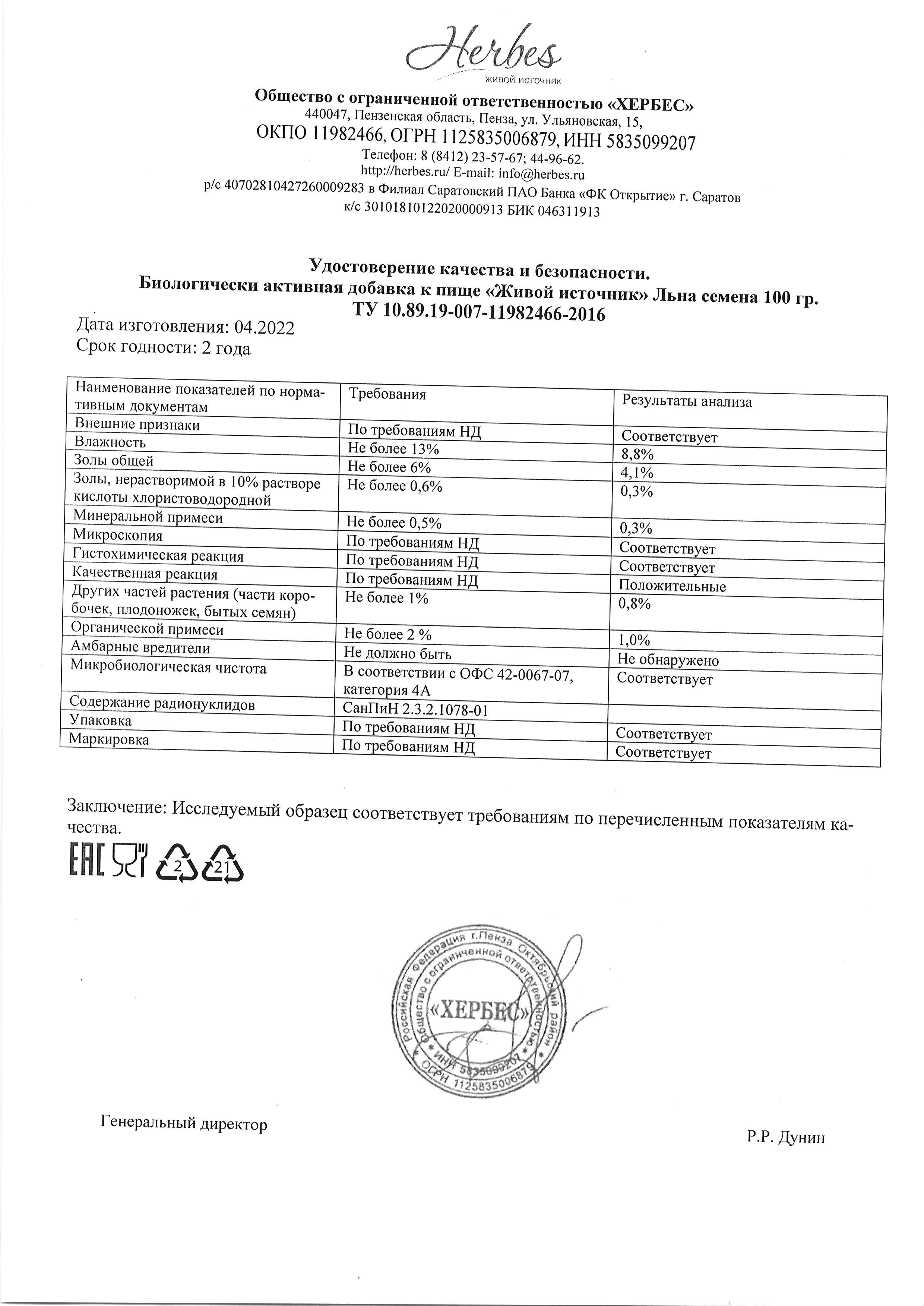 Паспорт №042022